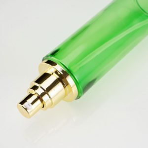 green-glass-lotion-pump-bottle green glass lotion pump bottle