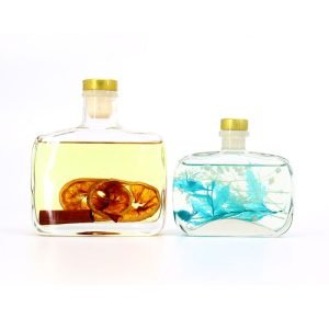 Empty Reed Diffuser Bottle Clear Glass Air Freshener Bottle