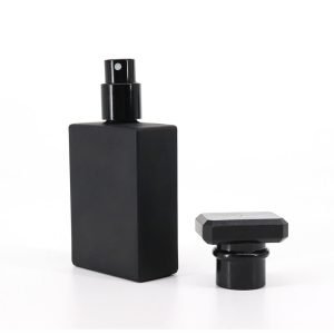 Black Men's Cologne Bottle Custom 30ML 50ML 100ML