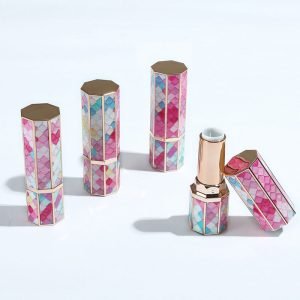 octagon lip balm tube