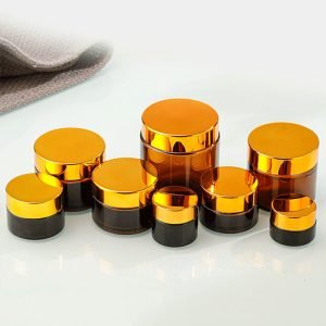 amber-glass-bottles-with-gold-lid amber glass bottles with gold lid