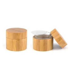 bamboo glass jar wholesale