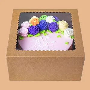 eco-friendly kraft cake boxes