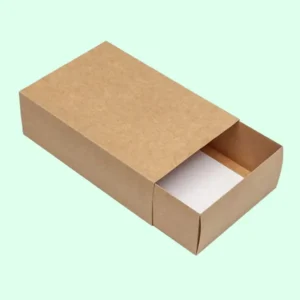 brown kraft paper box