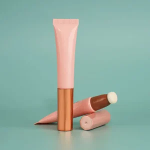 empty concealer tube with sponge applicator
