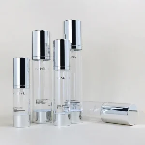 electroplated aluminum airless pump bottles
