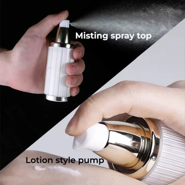 Acrylic Pump Skincare Packaging Bottle