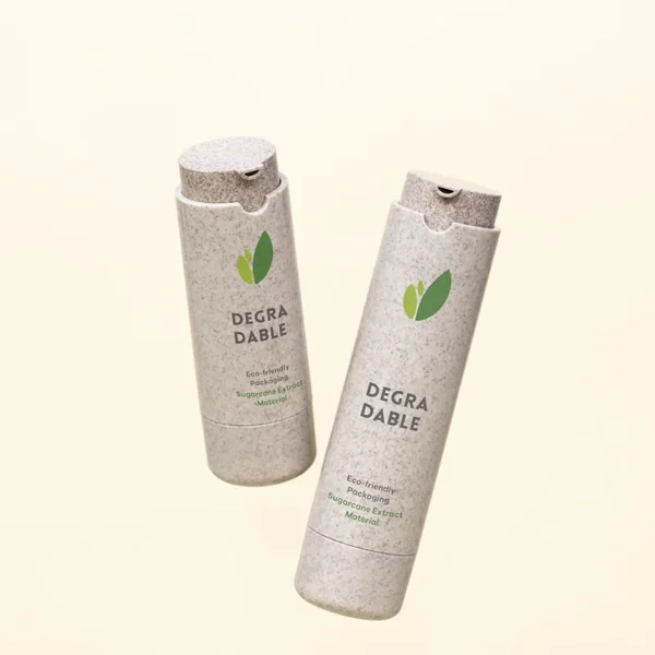 biodegradable mono material airless packaging