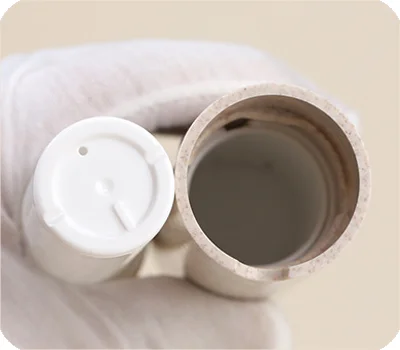 double wall mono material airless bottle
