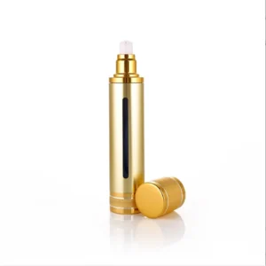 gold-airless-pump-bottle gold airless pump bottle