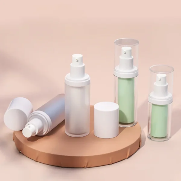 replaceable inner chamber airless bottle