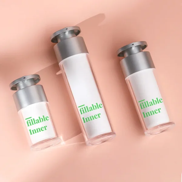 twist lock airless pump bottles