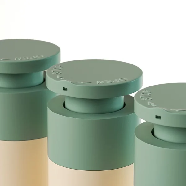 twist lock pump dispenser